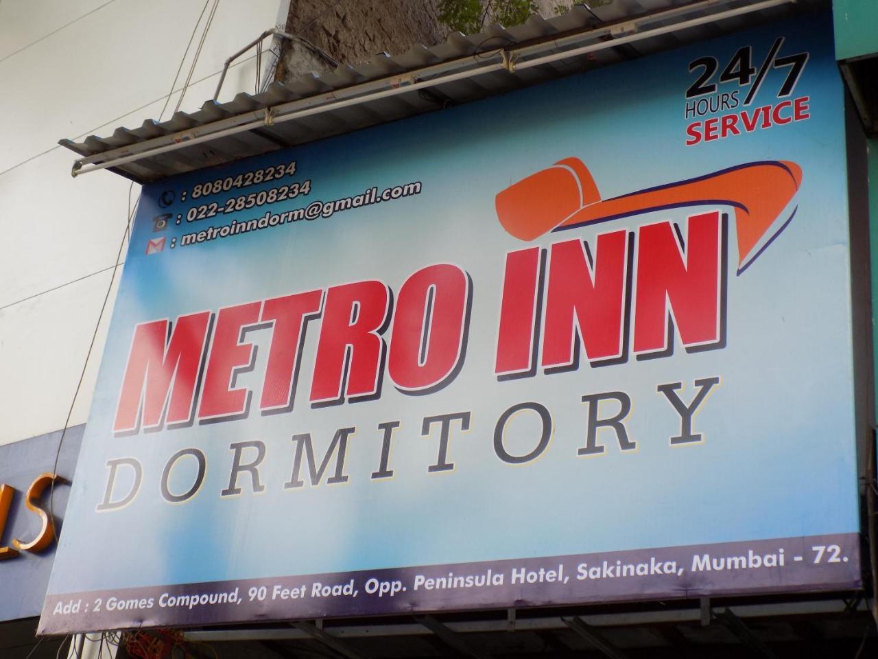 Metro Inn Dormitory Mumbai Kültér fotó